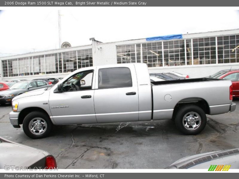 Bright Silver Metallic / Medium Slate Gray 2006 Dodge Ram 1500 SLT Mega Cab