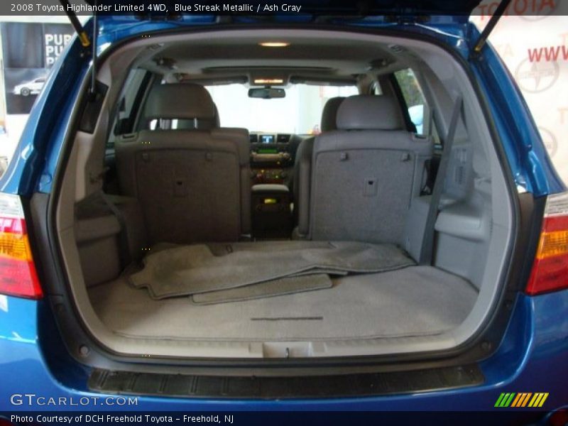 Blue Streak Metallic / Ash Gray 2008 Toyota Highlander Limited 4WD