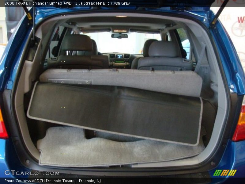 Blue Streak Metallic / Ash Gray 2008 Toyota Highlander Limited 4WD