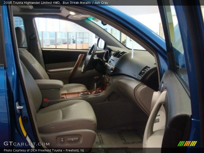 Blue Streak Metallic / Ash Gray 2008 Toyota Highlander Limited 4WD