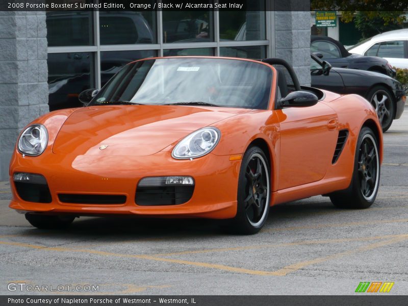 Orange / Black w/ Alcantara Seat Inlay 2008 Porsche Boxster S Limited Edition
