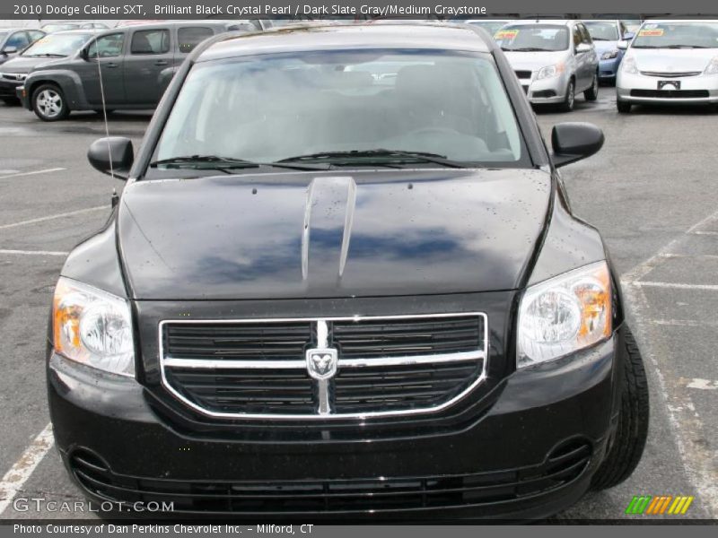 Brilliant Black Crystal Pearl / Dark Slate Gray/Medium Graystone 2010 Dodge Caliber SXT