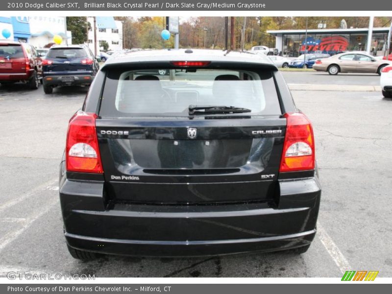 Brilliant Black Crystal Pearl / Dark Slate Gray/Medium Graystone 2010 Dodge Caliber SXT