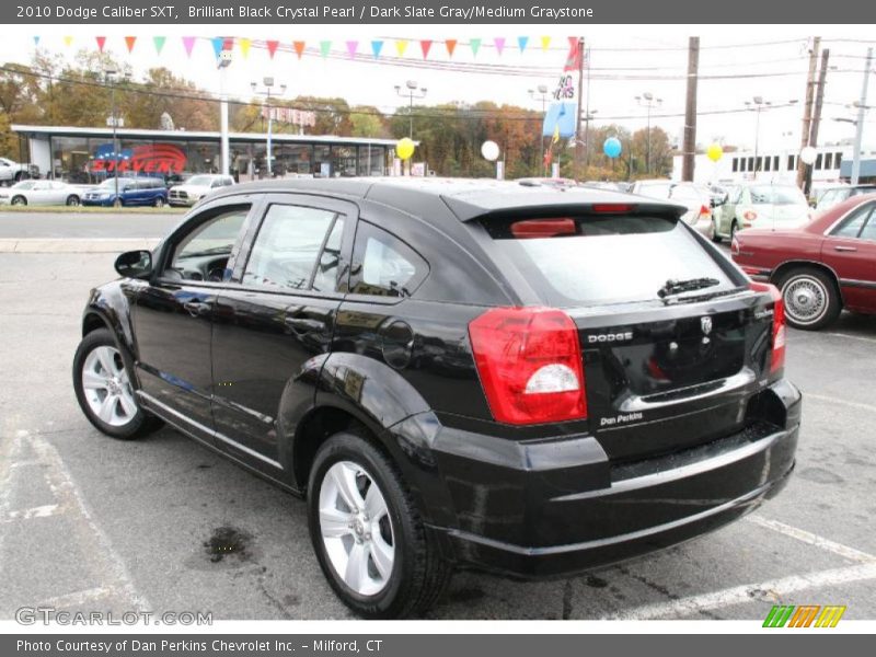 Brilliant Black Crystal Pearl / Dark Slate Gray/Medium Graystone 2010 Dodge Caliber SXT