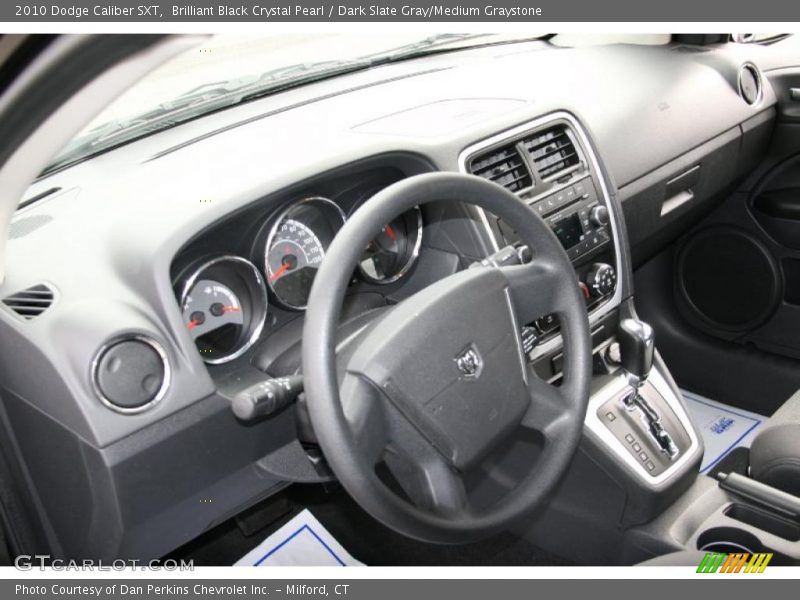 Dashboard of 2010 Caliber SXT