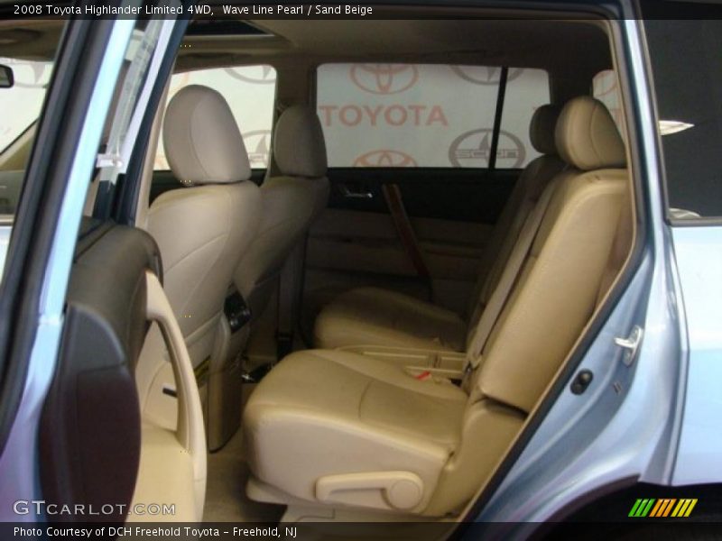 Wave Line Pearl / Sand Beige 2008 Toyota Highlander Limited 4WD