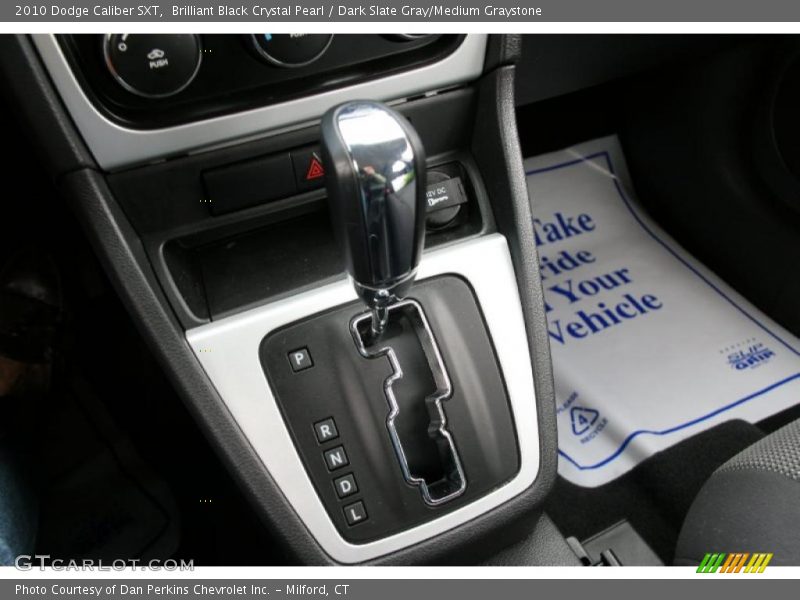  2010 Caliber SXT CVT Automatic Shifter