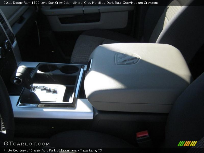 Mineral Gray Metallic / Dark Slate Gray/Medium Graystone 2011 Dodge Ram 1500 Lone Star Crew Cab