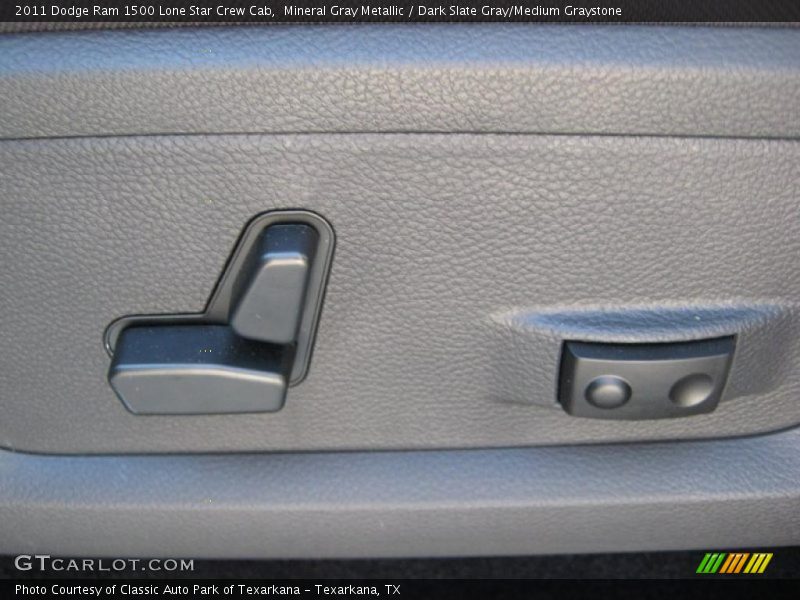 Mineral Gray Metallic / Dark Slate Gray/Medium Graystone 2011 Dodge Ram 1500 Lone Star Crew Cab