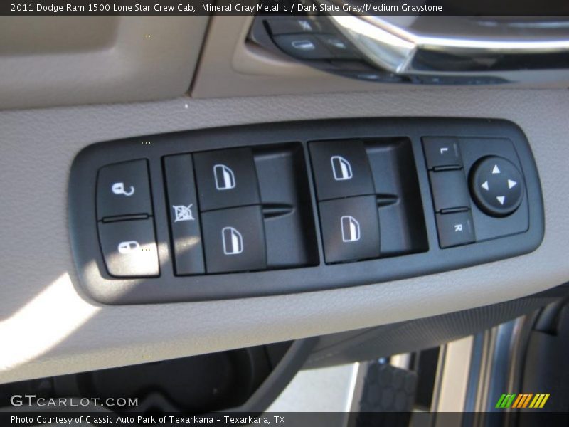 Mineral Gray Metallic / Dark Slate Gray/Medium Graystone 2011 Dodge Ram 1500 Lone Star Crew Cab