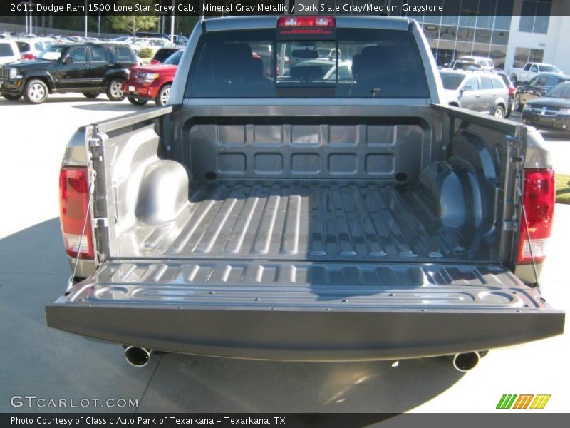 Mineral Gray Metallic / Dark Slate Gray/Medium Graystone 2011 Dodge Ram 1500 Lone Star Crew Cab