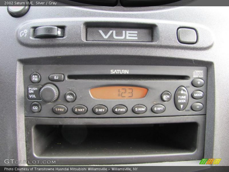Controls of 2002 VUE 
