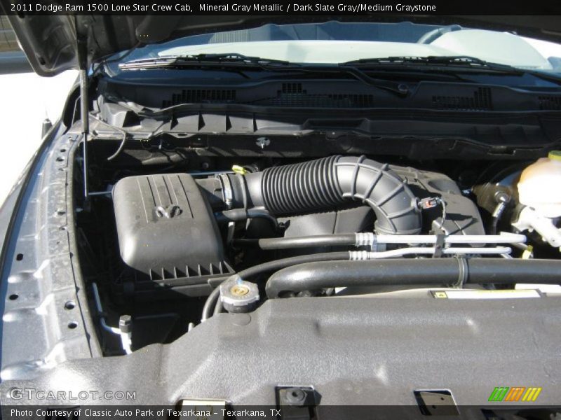 Mineral Gray Metallic / Dark Slate Gray/Medium Graystone 2011 Dodge Ram 1500 Lone Star Crew Cab