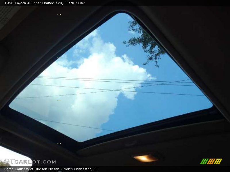 Sunroof of 1998 4Runner Limited 4x4