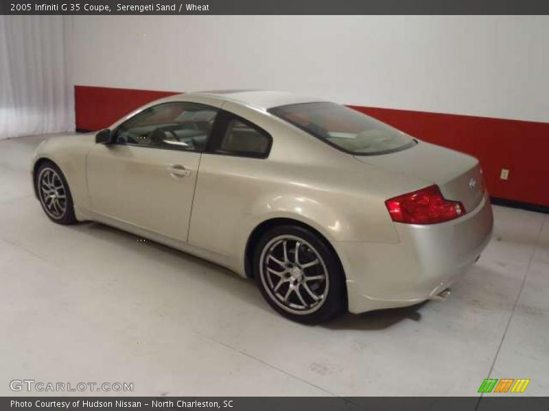 Serengeti Sand / Wheat 2005 Infiniti G 35 Coupe