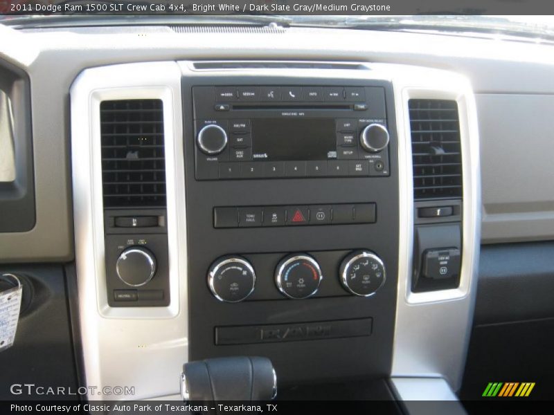 Bright White / Dark Slate Gray/Medium Graystone 2011 Dodge Ram 1500 SLT Crew Cab 4x4