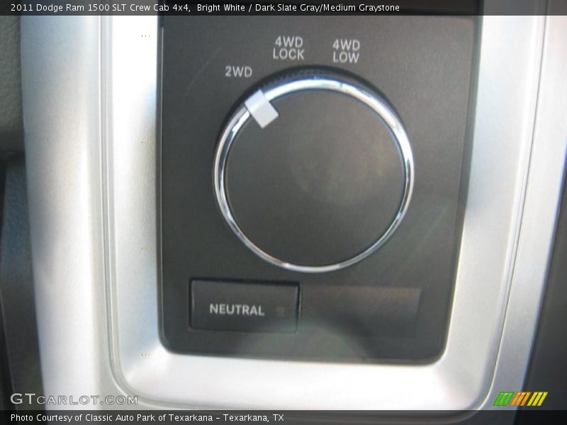 Bright White / Dark Slate Gray/Medium Graystone 2011 Dodge Ram 1500 SLT Crew Cab 4x4