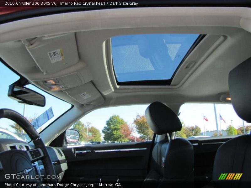 Sunroof of 2010 300 300S V6