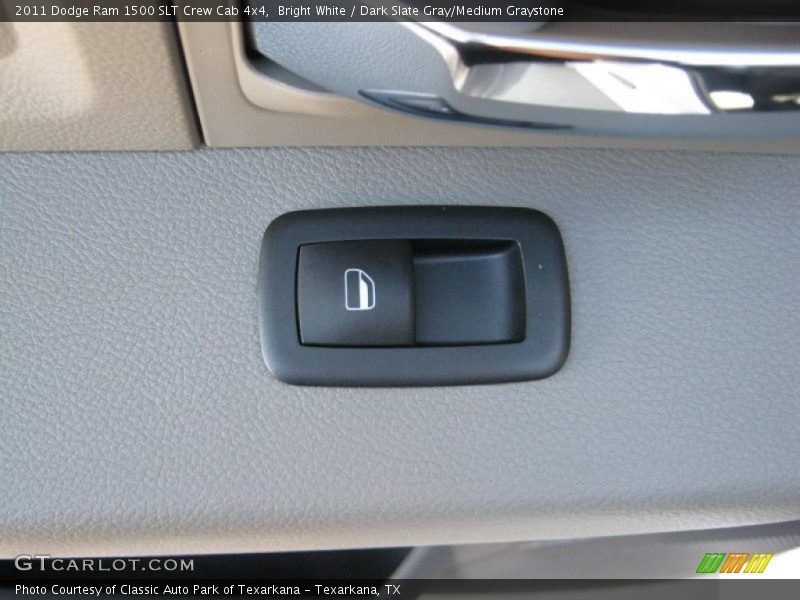 Bright White / Dark Slate Gray/Medium Graystone 2011 Dodge Ram 1500 SLT Crew Cab 4x4