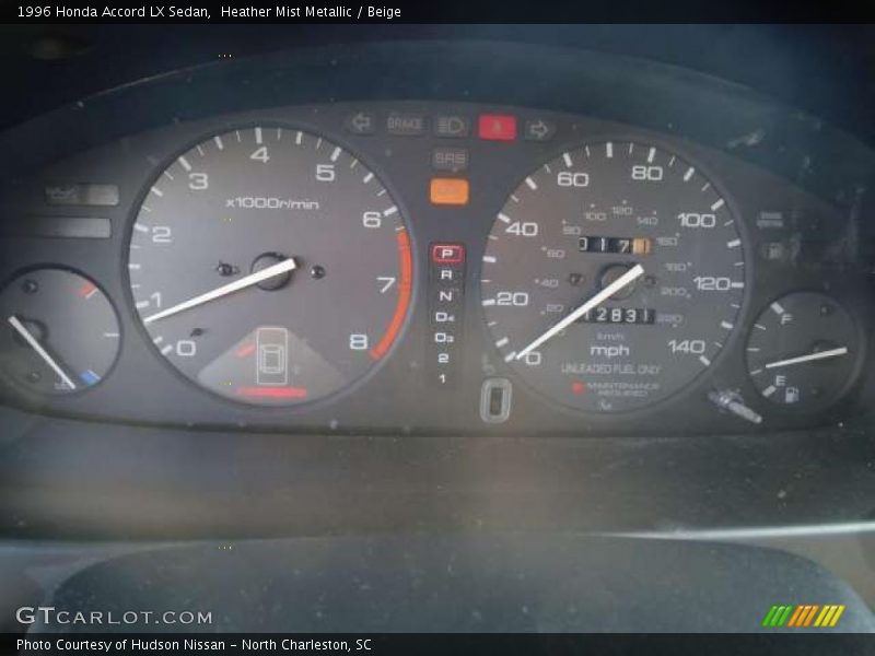  1996 Accord LX Sedan LX Sedan Gauges