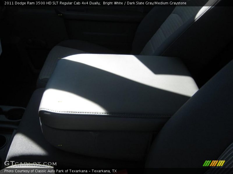Bright White / Dark Slate Gray/Medium Graystone 2011 Dodge Ram 3500 HD SLT Regular Cab 4x4 Dually