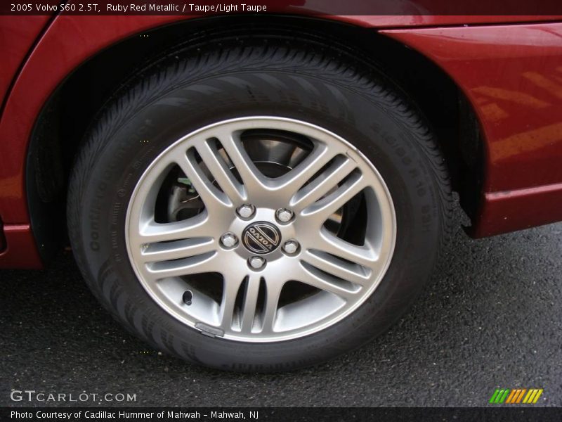 Ruby Red Metallic / Taupe/Light Taupe 2005 Volvo S60 2.5T