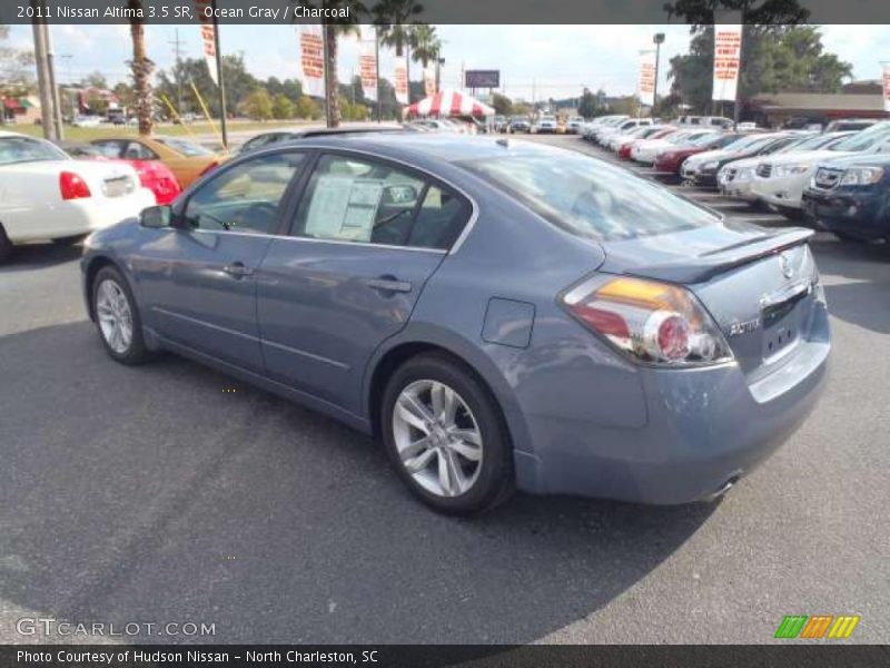Ocean Gray / Charcoal 2011 Nissan Altima 3.5 SR