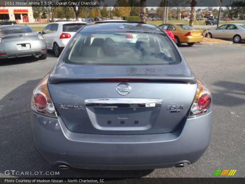 Ocean Gray / Charcoal 2011 Nissan Altima 3.5 SR