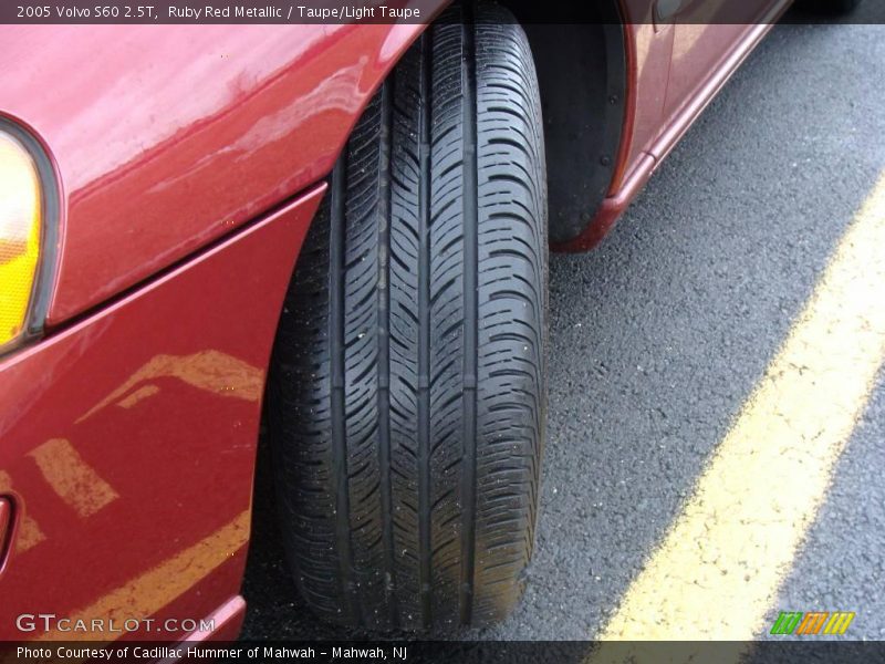 Ruby Red Metallic / Taupe/Light Taupe 2005 Volvo S60 2.5T