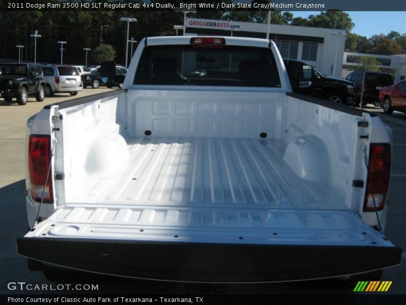 Bright White / Dark Slate Gray/Medium Graystone 2011 Dodge Ram 3500 HD SLT Regular Cab 4x4 Dually