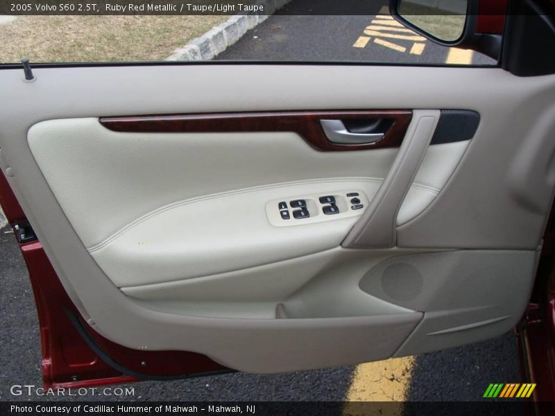 Ruby Red Metallic / Taupe/Light Taupe 2005 Volvo S60 2.5T