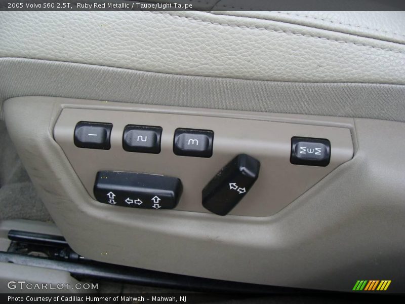 Ruby Red Metallic / Taupe/Light Taupe 2005 Volvo S60 2.5T