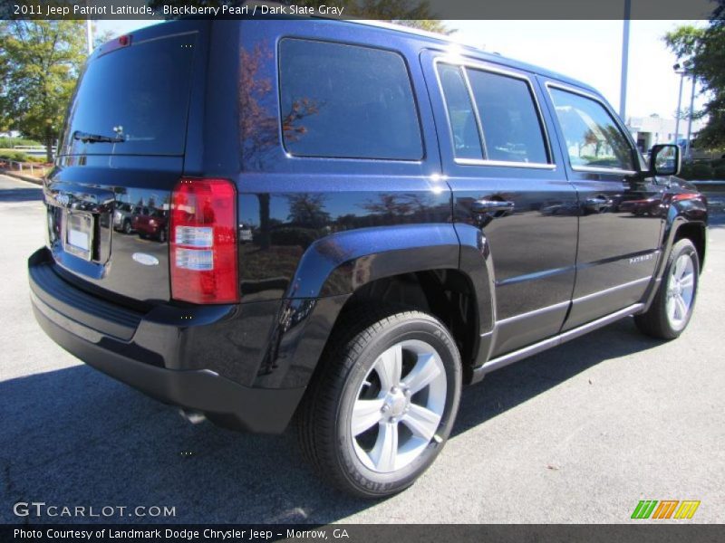 Blackberry Pearl / Dark Slate Gray 2011 Jeep Patriot Latitude