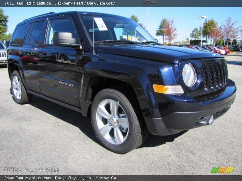 Blackberry Pearl / Dark Slate Gray 2011 Jeep Patriot Latitude