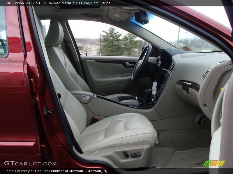 Ruby Red Metallic / Taupe/Light Taupe 2005 Volvo S60 2.5T