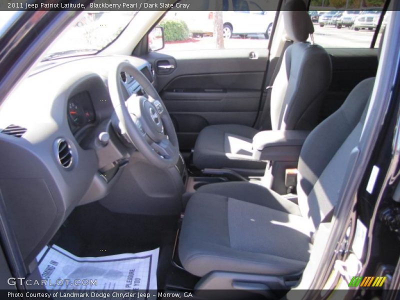 Blackberry Pearl / Dark Slate Gray 2011 Jeep Patriot Latitude