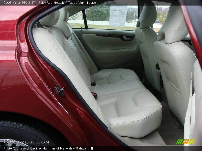 Ruby Red Metallic / Taupe/Light Taupe 2005 Volvo S60 2.5T