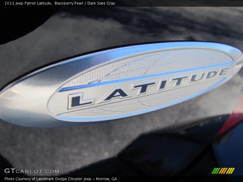 Blackberry Pearl / Dark Slate Gray 2011 Jeep Patriot Latitude