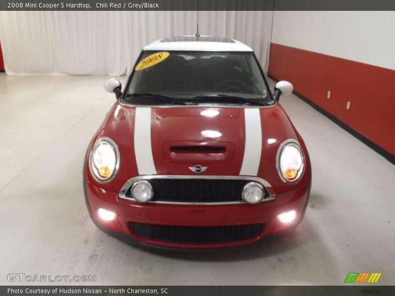 Chili Red / Grey/Black 2008 Mini Cooper S Hardtop