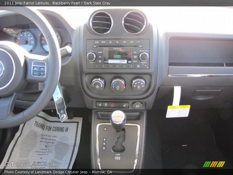 Blackberry Pearl / Dark Slate Gray 2011 Jeep Patriot Latitude