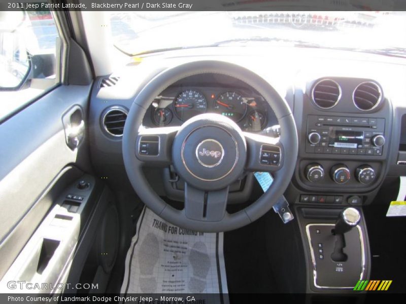 Blackberry Pearl / Dark Slate Gray 2011 Jeep Patriot Latitude