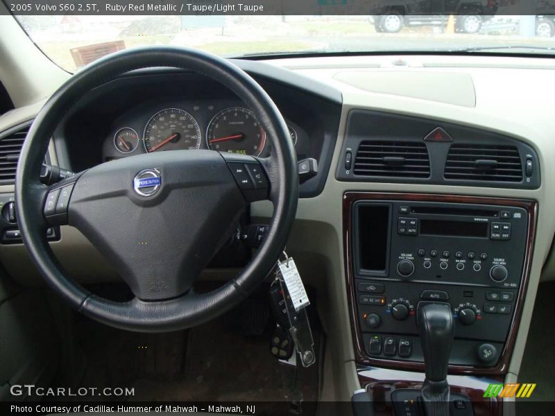 Ruby Red Metallic / Taupe/Light Taupe 2005 Volvo S60 2.5T