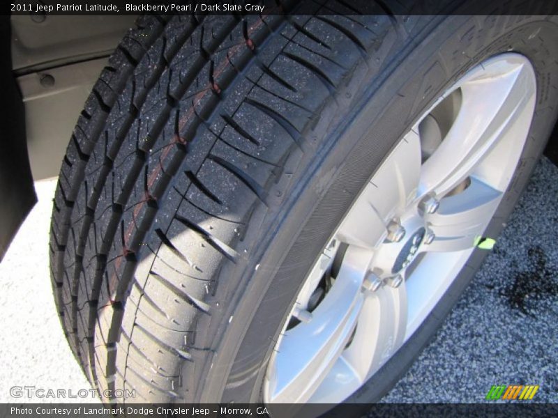 Blackberry Pearl / Dark Slate Gray 2011 Jeep Patriot Latitude