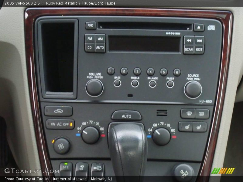 Ruby Red Metallic / Taupe/Light Taupe 2005 Volvo S60 2.5T