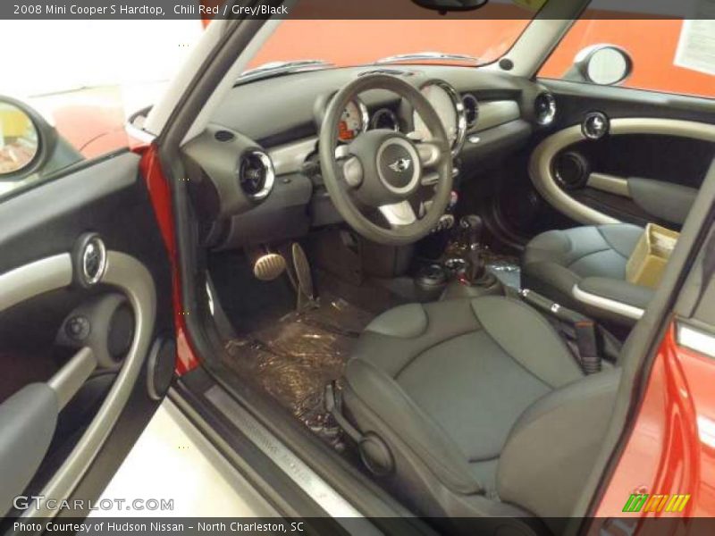  2008 Cooper S Hardtop Grey/Black Interior