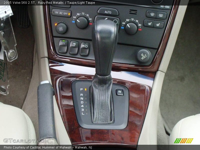 Ruby Red Metallic / Taupe/Light Taupe 2005 Volvo S60 2.5T