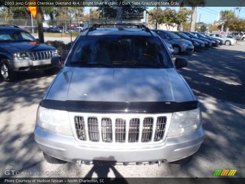 Bright Silver Metallic / Dark Slate Gray/Light Slate Gray 2003 Jeep Grand Cherokee Overland 4x4