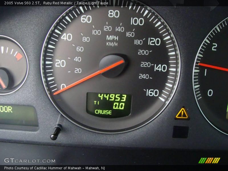 Ruby Red Metallic / Taupe/Light Taupe 2005 Volvo S60 2.5T