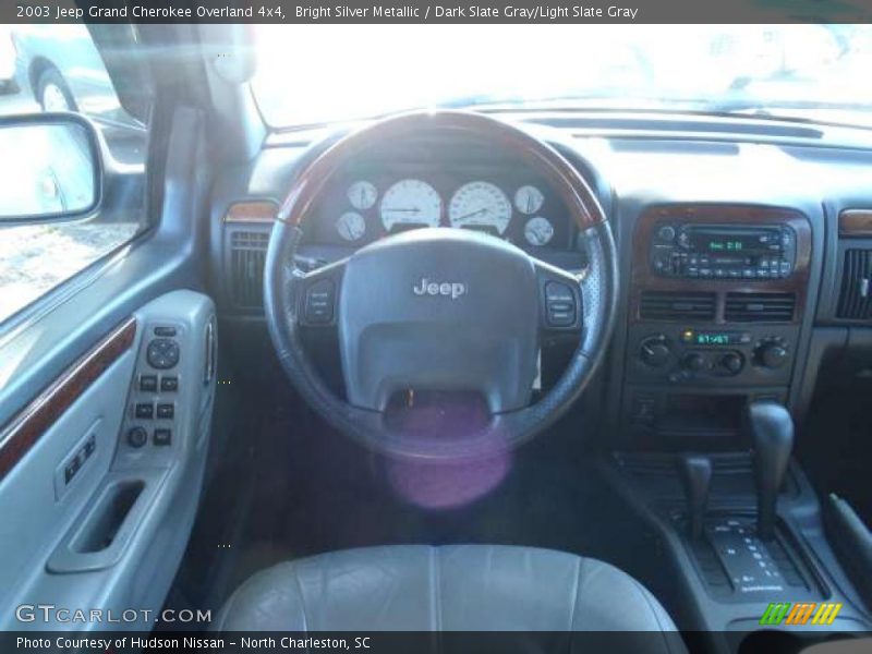 Bright Silver Metallic / Dark Slate Gray/Light Slate Gray 2003 Jeep Grand Cherokee Overland 4x4