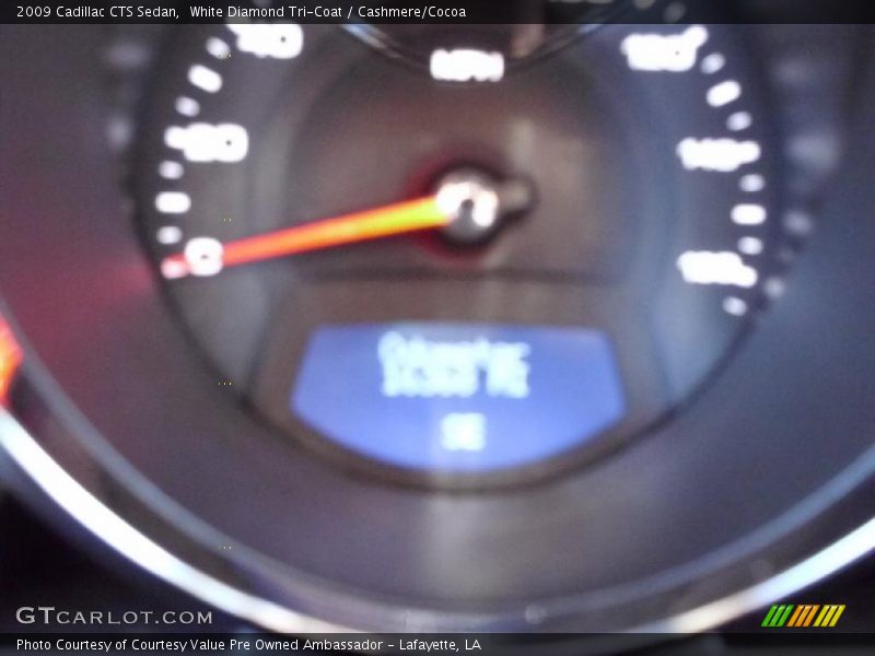 White Diamond Tri-Coat / Cashmere/Cocoa 2009 Cadillac CTS Sedan
